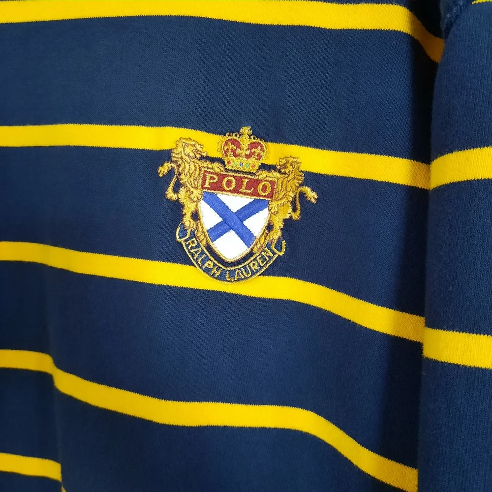 Polo Ralph Lauren Rugby Sweater Cotton Classic Preppy Timeless Old Money